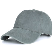 Washed Cotton Baseball Cap for Men and Women All Colors