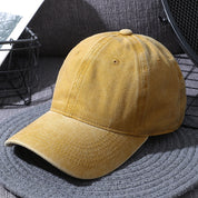 Washed Cotton Baseball Cap for Men and Women All Colors