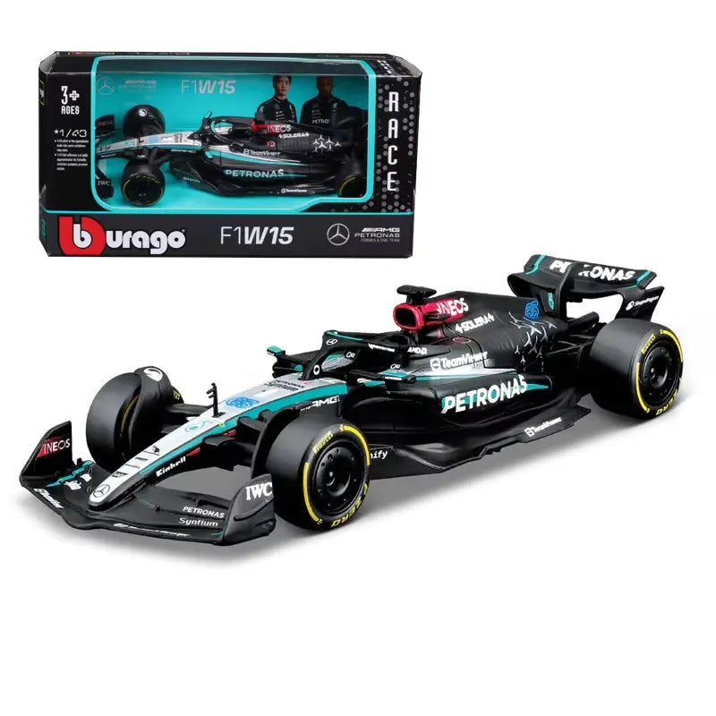 George Russell F1 2024 Mercedes Car Model Collector's Piece 1:43