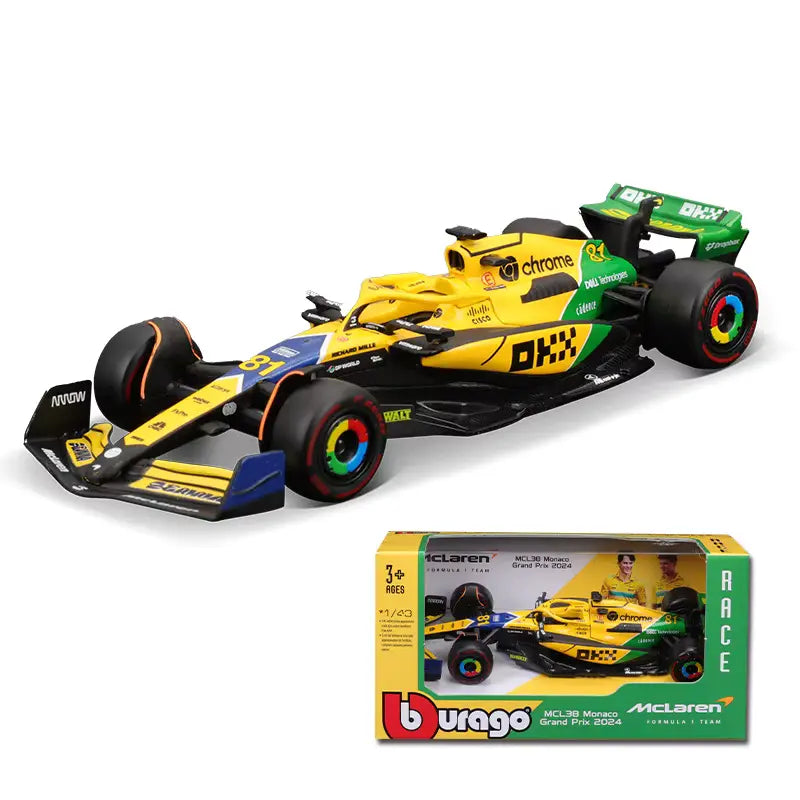 Oscar Piastri F1 Monaco 2024 McLaren Car Model Collector's Piece 1:43