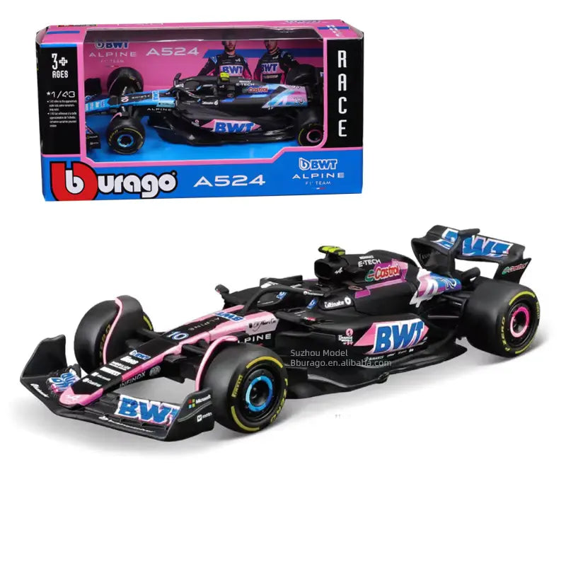 Pierre Gasly F1 2024 Alpine Car Model Collector's Piece 1:43