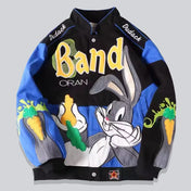 Rare Bugs Bunny NASCAR Vintage Embroidered Jacket - Unisex
