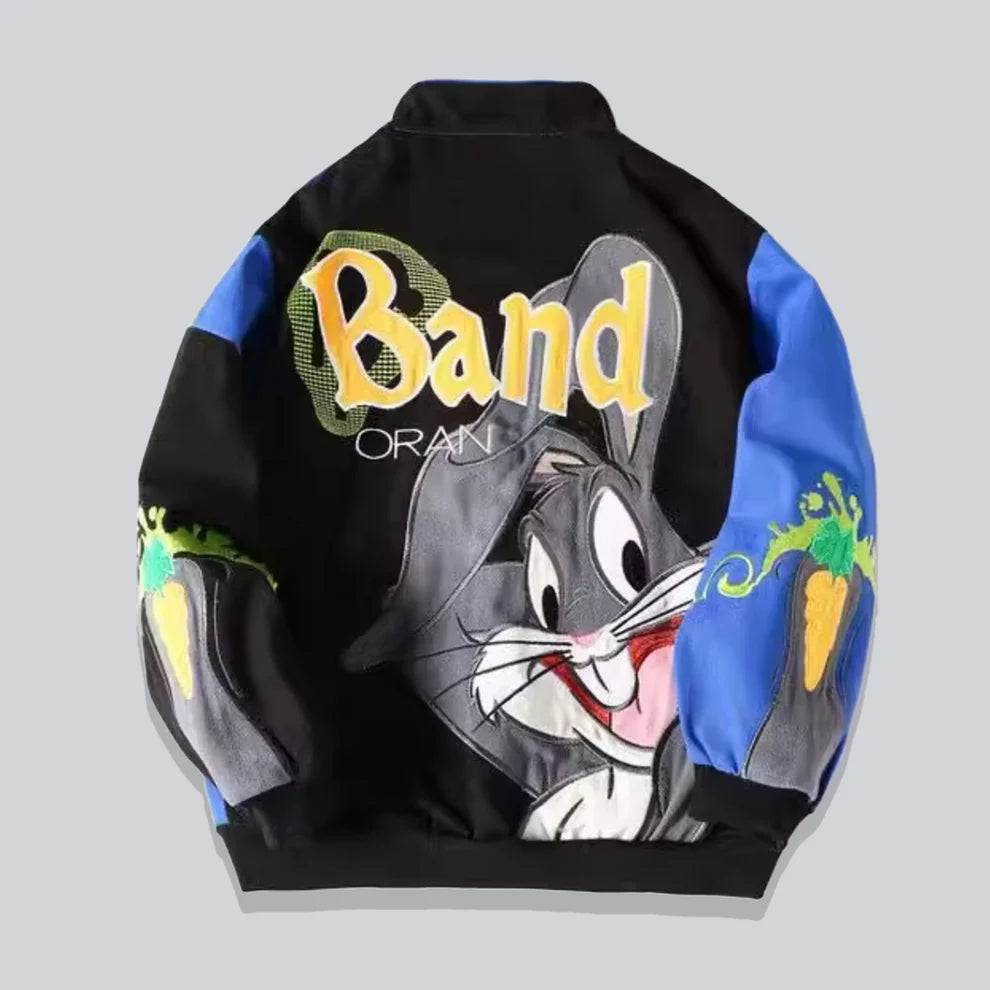 Rare Bugs Bunny NASCAR Vintage Embroidered Jacket - Unisex