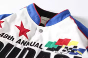 Rare Dudack 500 NASCAR Vintage Embroidered Jacket - Unisex2