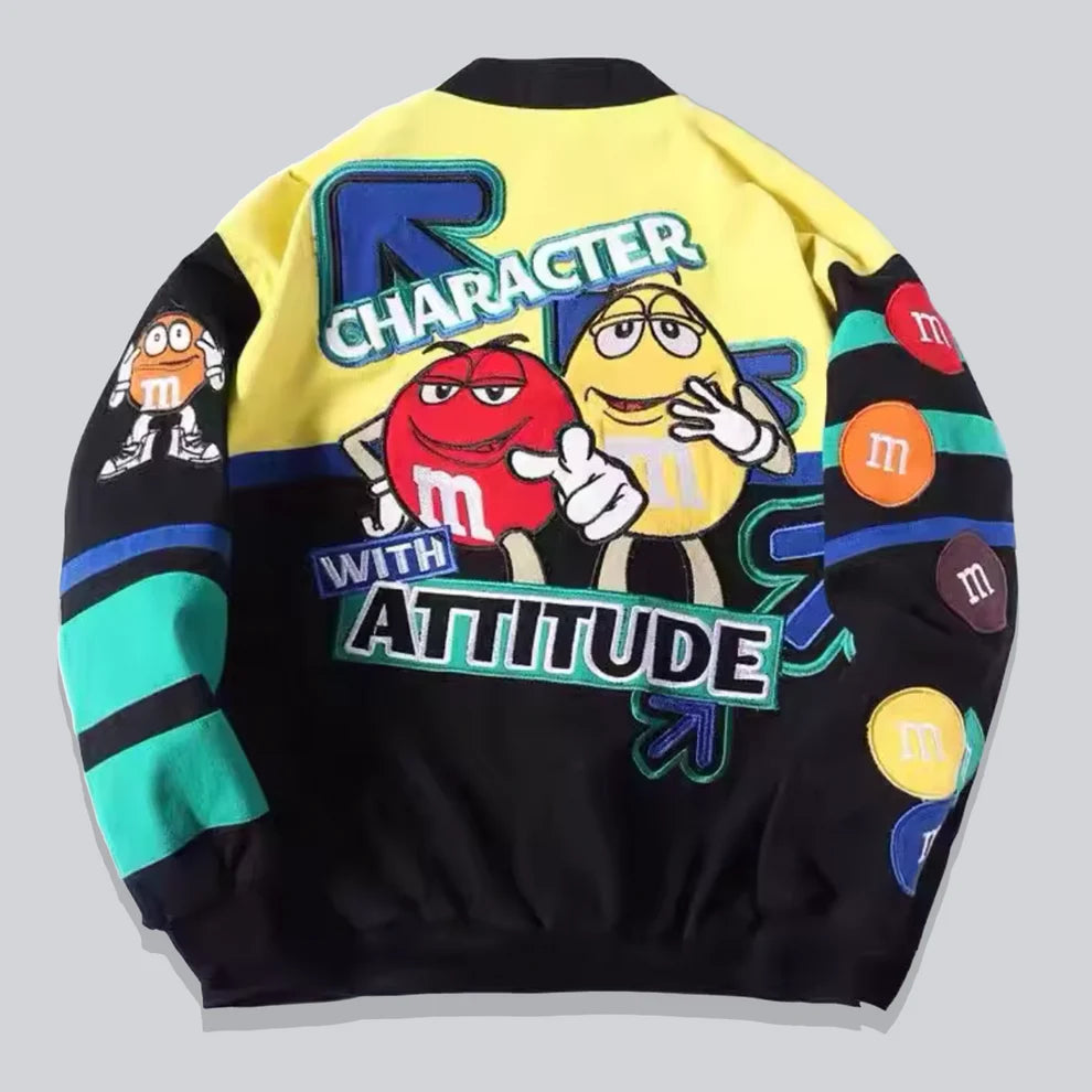Rare M&M's NASCAR Vintage Embroidered Jacket - Unisex