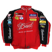 F1 Bud Embroidered Racing Jacket Unisex