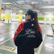 F1 Bud Embroidered Racing Jacket Unisex