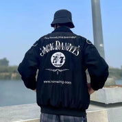 F1 Jack Daniels Embroidered Racing Nylon Jacket