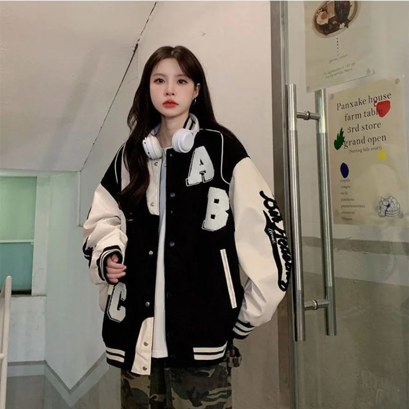 Harajuku Vintage Varsity Jacket