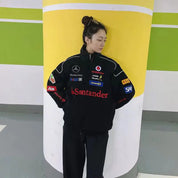 Mercedes Benz Retro Racing Jacket