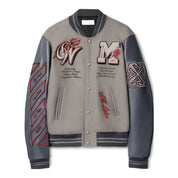 AC MILAN Retro Embroidered Baseball Jacket Men