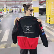 Mercedes Benz Retro Racing Jacket