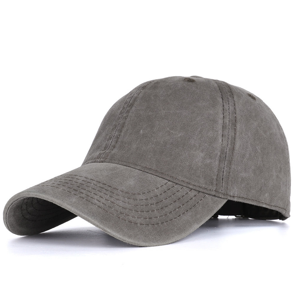 Washed Cotton Baseball Cap for Men and Women All Colors