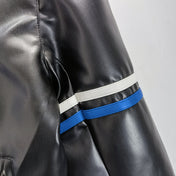 Supreme Blue Leather Vintage Racing Jacket