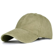 Washed Cotton Baseball Cap for Men and Women All Colors