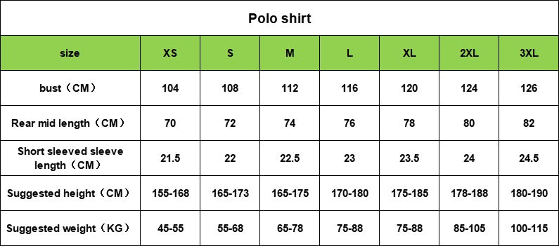 size-chart-for-polo-shirts