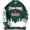 Rare MILWAUKEE BUCKS Vintage Embroidered Jacket - Unisex